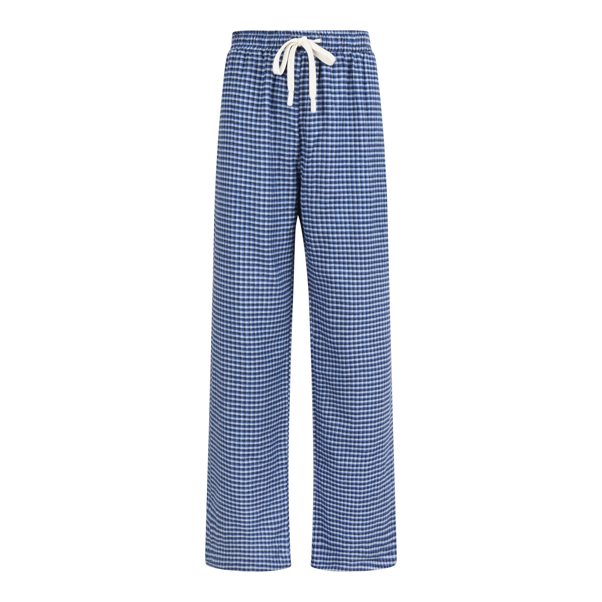 CONTRAST POCKET PANTS - BLUE
