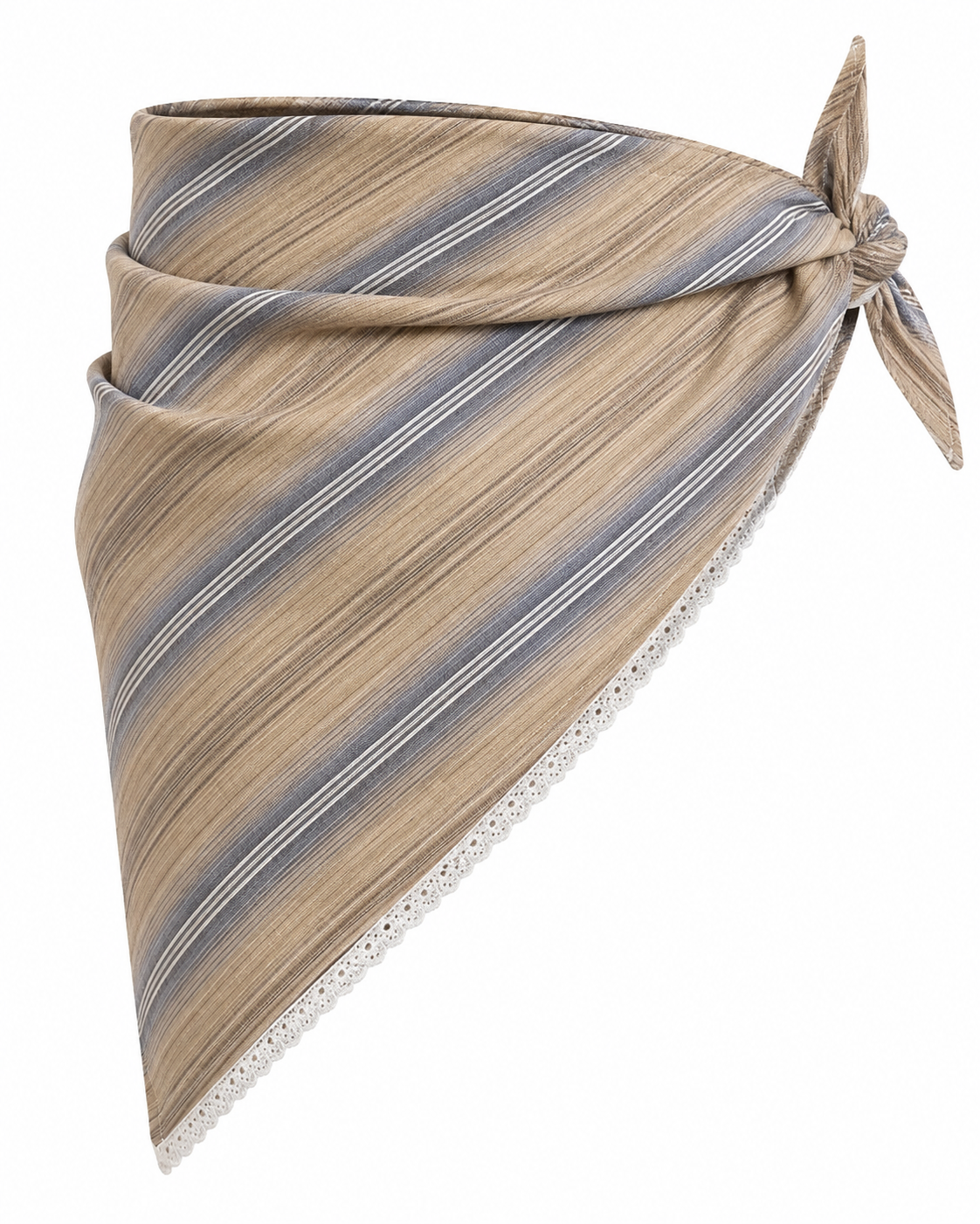 Brown top striped