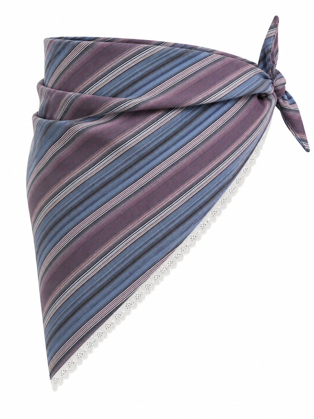 Purple top Striped