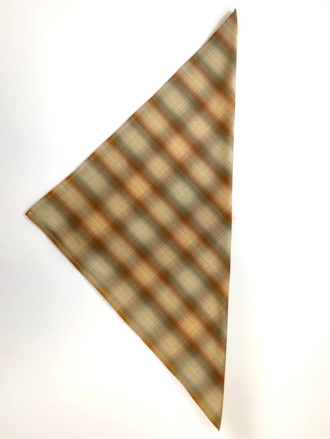 PLAID SCARF - ORANGE